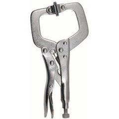 LOCKNG C-CLAMP W/SWIVEL PAD 11″ - Industrial Tool & Supply