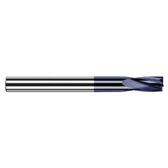 0.2344″ (15/64″) Cutter Diameter × 0.8750″ (7/8″) Flute Length Carbide Flat Bottom Counterbore, 4 Flutes, AlTiN Coated - Exact Industrial Supply