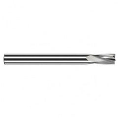0.2656″ (17/64″) Cutter Diameter × 0.8750″ (7/8″) Flute Length Carbide Flat Bottom Counterbore, 4 Flutes - Industrial Tool & Supply