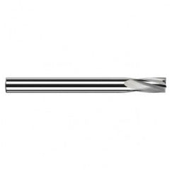 0.1719″ (11/64″) Cutter Diameter × 0.6250″ (5/8″) Flute Length Carbide Flat Bottom Counterbore, 4 Flutes - Industrial Tool & Supply