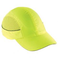 8960 LONG BRIM LIME BUMP CAP W/ LED - Industrial Tool & Supply