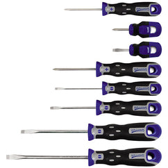 8 Pc. Combination Screwdriver Set #24006A - Industrial Tool & Supply