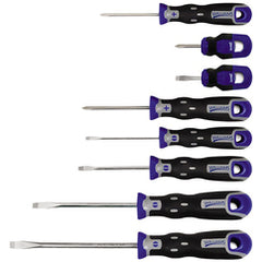 8 Pc. Combination Screwdriver Set #24006A - Industrial Tool & Supply