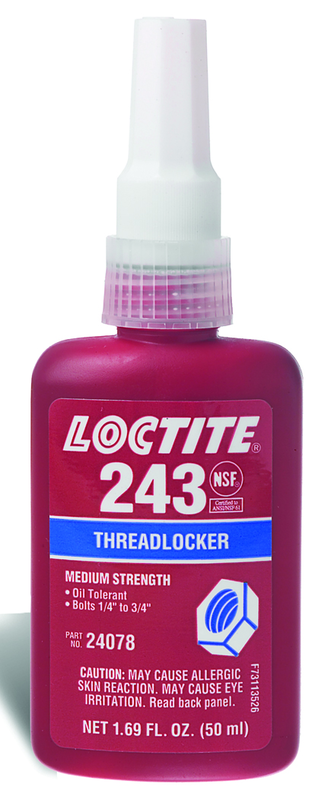 243 Threadlocker Blue Removable - 50 ml - Industrial Tool & Supply