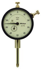 1" Total Range - 0-50-0 Dial Reading - AGD 2 Dial Indicator - Industrial Tool & Supply