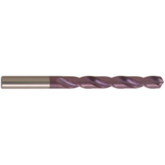 3/64″ Dia. × 1.19 mm Shank × 16 mm Flute Length × 36 mm OAL, Jobber, 118°, nano-FIREX, 2 Flute, External Coolant, Round Solid Carbide Drill