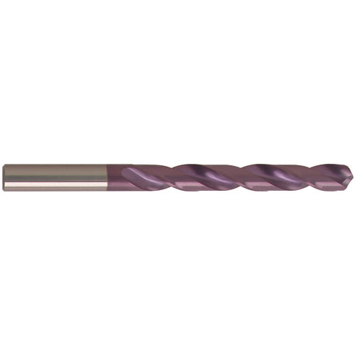 #27 Dia. × 3.66 mm Shank × 39 mm Flute Length × 70 mm OAL, 118°, Solid Carbide Drill