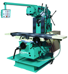 Manual Bed Mill - ISO40 Spindle - 15 x 60'' Table Size - 5HP Mech VS Motor - Industrial Tool & Supply