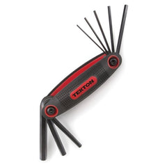 8PC FOLDING HEX KEY WRENCH SET MM - Industrial Tool & Supply