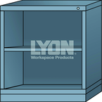 Bench-Standard Cabinet - Base Shelf - Adjustable Shelf - 30 x 28-1/4 x 33-1/4" - Industrial Tool & Supply