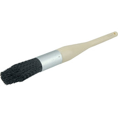 1″ Vortec Pro Parts Cleaning Brush, Nylon Fill, Foam Round Sash Handle - Industrial Tool & Supply