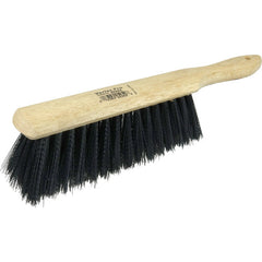8″ - Black Synthetic Counter Dusters / Oil / Water Resistant Industrial Hand Brush - Industrial Tool & Supply