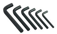 6 Piece - 3/8 - 3/4" - Long Arm Style - Hex Key Set - Industrial Tool & Supply