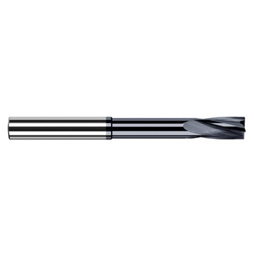 0.0781″ (5/64″) Cutter Diameter × 0.3120″ (5/16″) Flute Length × 0.6250″ (5/8″) Reach Carbide Flat Bottom Counterbore, 4 Flutes, AlTiN Coated