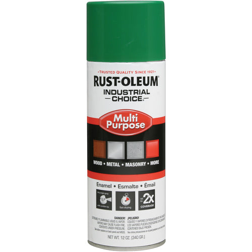 1600 Multi-Purpose Emerald Green Spray Paint - Exact Industrial Supply