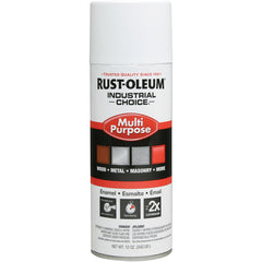 1600 Multi-Purpose Semi-Gloss White Spray Paint - Exact Industrial Supply