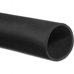 Value Collection - 1/2" ID x 5/8" OD, 10' Long, Viton Tube - Black, -10 to 480°F - Industrial Tool & Supply