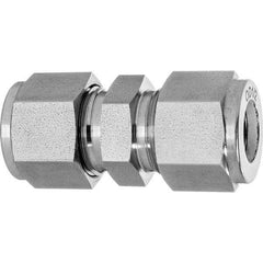 Value Collection - Metal Compression Tube Fittings Type: Union End Connections: Comp x Comp - Industrial Tool & Supply
