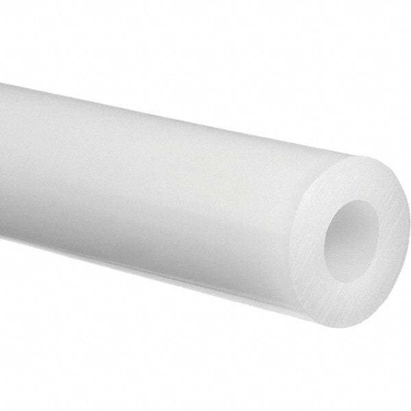 Value Collection - 1/2" ID x 0.579" OD, 100' Long, PTFE Tube - White, 67 Max psi, -150 to 500°F - Industrial Tool & Supply