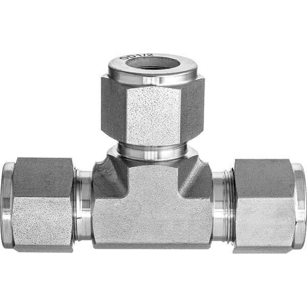 Value Collection - Metal Compression Tube Fittings Type: Union Tee End Connections: Comp x Comp x Comp - Industrial Tool & Supply