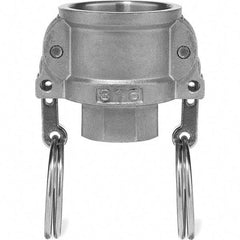 Value Collection - Suction & Discharge Hose Couplings Type: Cam & Groove Coupling Descriptor: Female Coupler Female NPT Thread - Industrial Tool & Supply