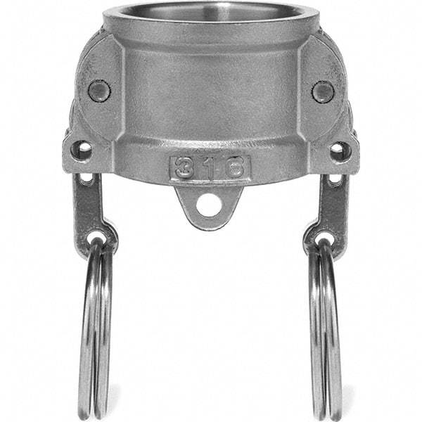 Value Collection - Suction & Discharge Hose Couplings Type: Cam & Groove Coupling Descriptor: Dust Cap For Use With Adapters - Industrial Tool & Supply