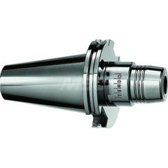 Hydraulic Tool Chuck: CAT50, CAT50, Taper Shank, 15.88 mm Hole 81 mm Projection, 46 mm Nose Dia, 38.6 mm Clamp Depth, 25,000 RPM, Through Coolant