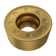 Turning Inserts; Insert Style: RCMT; Insert Shape Code: R; Insert Size Code: 1204M0; Coating/Finish: TiAlN; Corner Radius (Decimal Inch): 0.2360; Insert Material: Solid Carbide; Inscribed Circle (Decimal Inch): 0.4724; Insert Thickness (Inch): 3/16; Clear