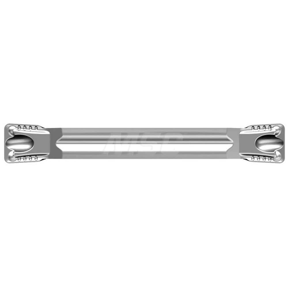 Grooving Insert: YG602G, Solid Carbide TiAlN Finish, Neutral, 0.118″ Cutting Width