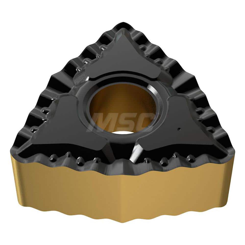 Turning Insert:  WNMG060408-UL YG3030,  Solid Carbide TiCN & Al2O3 Finish,  0.2240″ Long,  3/8″ Inscribed Circle,  N/A Series  WNMG
