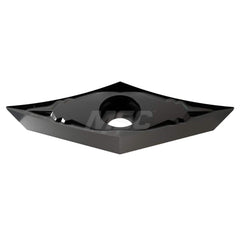 Turning Insert:  VCGT160402-AL YG100,  Solid Carbide 0.6620″ Long,  3/8″ Inscribed Circle,  0.2000″ Corner Radius,  N/A Series  VCGT