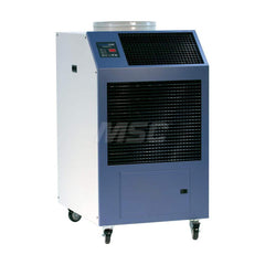 Portable Air Conditioner: 36,000 BTU, 208 & 230V, 30A 27-1/2″ Wide, 35″ Deep, 50-1/4″ High, L16-20P Plug