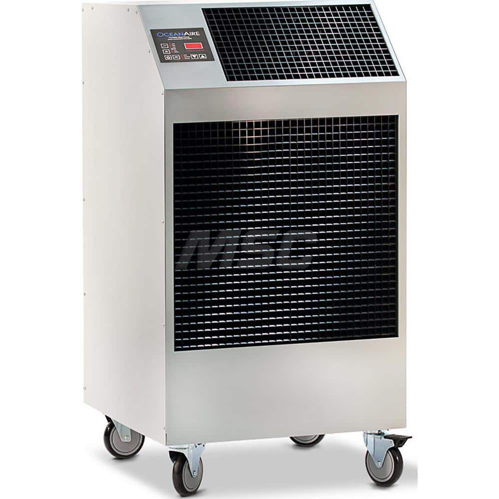 Portable Air Conditioner: 60,000 BTU, 208 & 230V, 30A 29″ Wide, 51-1/2″ Deep, 27″ High, L15-30P Plug