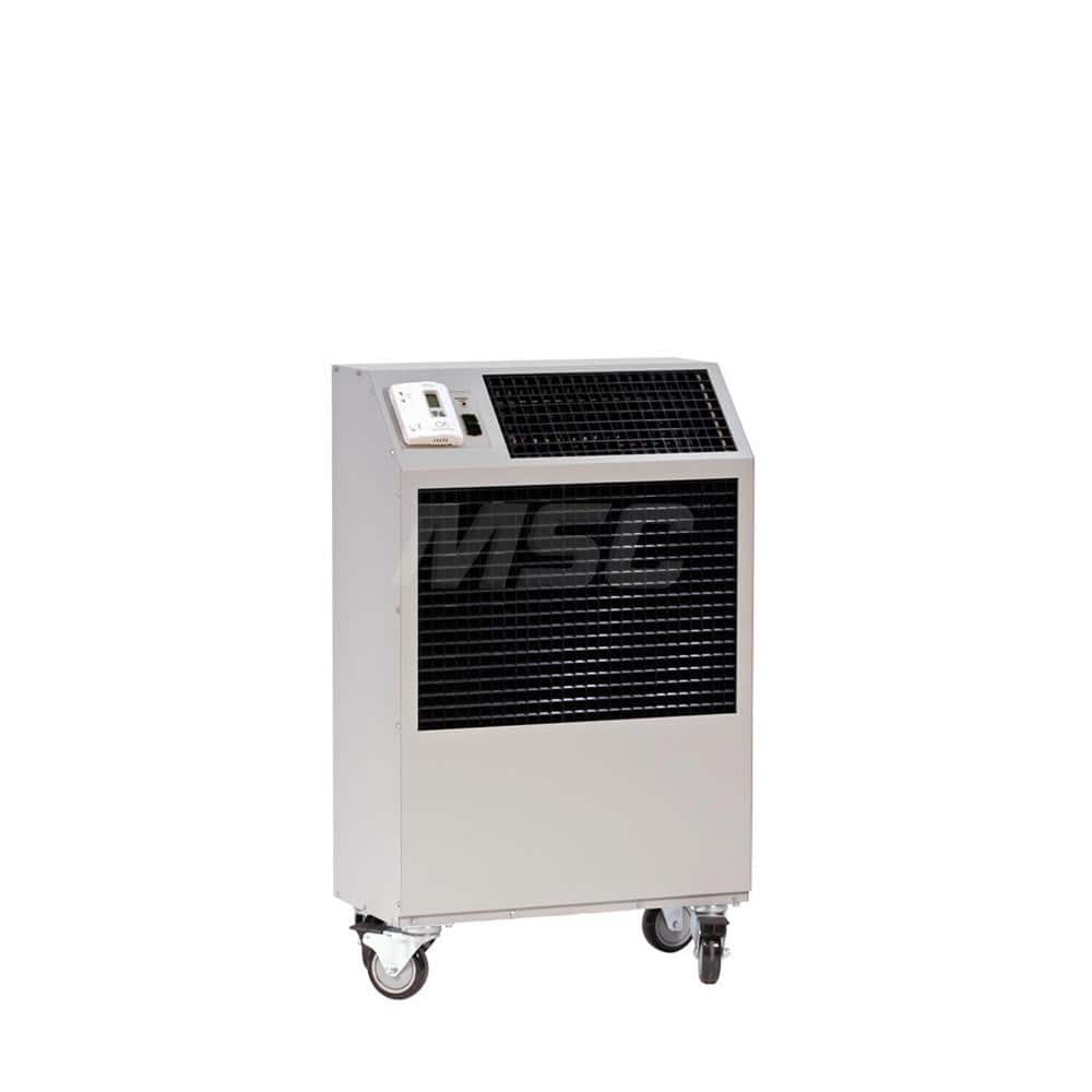 Portable Air Conditioner: 24,000 BTU, 208 & 230V, 20A 24-1/4″ Wide, 13″ Deep, 39-3/4″ High, 6-20P Plug