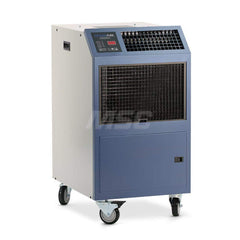 Portable Air Conditioner: 12,000 BTU, 115V, 15A 20″ Wide, 25″ Deep, 37-3/4″ High, 5-15P Plug