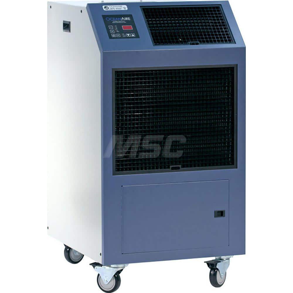 Portable Air Conditioner: 24,000 BTU, 208 & 230V, 20A 24″ Wide, 30″ Deep, 45-3/4″ High, 6-30P Plug