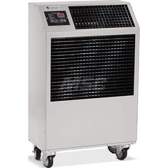 Portable Air Conditioner: 18,000 BTU, 115V, 15A 24-1/4″ Wide, 13″ Deep, 39-3/4″ High, 5-20P Plug
