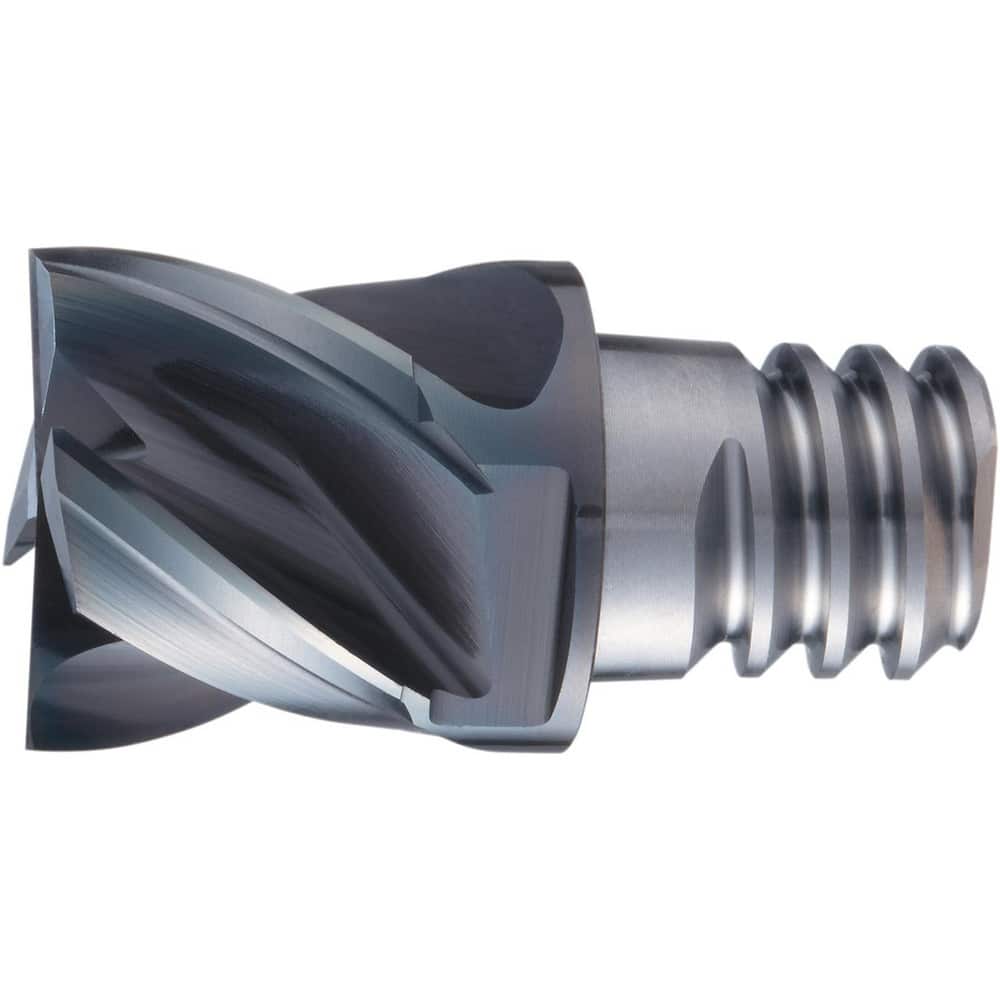 Square End Mill Heads; Mill Diameter (mm): 20.00; Mill Diameter (Decimal Inch): 0.7870; Number of Flutes: 4; Length of Cut (Decimal Inch): 0.5512; Length of Cut (mm): 14.0000; Connection Type: PXSE; Overall Length (mm): 21.5000; Material: Solid Carbide; F