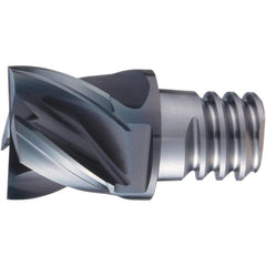 Square End Mill Heads; Mill Diameter (mm): 16.00; Mill Diameter (Decimal Inch): 0.6300; Number of Flutes: 4; Length of Cut (Decimal Inch): 0.4409; Length of Cut (mm): 11.2000; Connection Type: PXSE; Overall Length (mm): 18.7000; Material: Solid Carbide; F