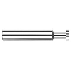 0.1875″ (3/16″) Cutter Diameter × 0.0390″ Width × 0.2810″ (9/32″) Neck Length Carbide Square Standard Keyseat Cutter, 6 Flutes