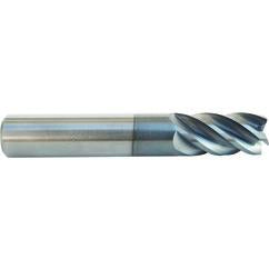 1x1x4-1/4x7 5 Flute .250R TuffCut® XT End Mill-ALtima® Blaze - Industrial Tool & Supply