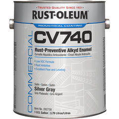 CV740 Satin Silver Gray Sealant - Industrial Tool & Supply