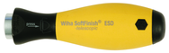 Wiha Drive-Loc VI ESD Safe Handle 115mm. Ergonomic Cushion Grip; Drive-Loc Mechanism - Industrial Tool & Supply