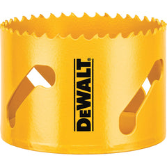 DeWALT - Hole Saws; Saw Diameter (Inch): 3-1/8 ; Cutting Depth (Inch): 1-3/4 ; Saw Material: Bi-Metal ; Cutting Edge Style: Toothed Edge ; Material Application: Metal; Plastic; Wood ; Pipe Size Compatibility (Inch): 4 - Exact Industrial Supply