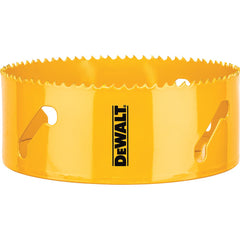 DeWALT - Hole Saws; Saw Diameter (Inch): 5-1/2 ; Cutting Depth (Inch): 1-3/4 ; Saw Material: Bi-Metal ; Cutting Edge Style: Toothed Edge ; Material Application: Metal; Plastic; Wood - Exact Industrial Supply