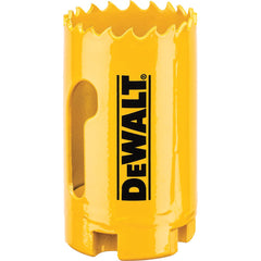DeWALT - Hole Saws; Saw Diameter (Inch): 1-5/16 ; Cutting Depth (Inch): 1-3/4 ; Saw Material: Bi-Metal ; Cutting Edge Style: Toothed Edge ; Material Application: Metal; Plastic; Wood - Exact Industrial Supply