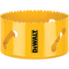 DeWALT - Hole Saws; Saw Diameter (Inch): 3-7/8 ; Cutting Depth (Inch): 1-3/4 ; Saw Material: Bi-Metal ; Cutting Edge Style: Toothed Edge ; Material Application: Metal; Plastic; Wood ; Pipe Size Compatibility (Inch): 3/4 - Exact Industrial Supply