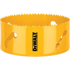 DeWALT - Hole Saws; Saw Diameter (Inch): 4-3/4 ; Cutting Depth (Inch): 1-3/4 ; Saw Material: Bi-Metal ; Cutting Edge Style: Toothed Edge ; Material Application: Metal; Plastic; Wood - Exact Industrial Supply