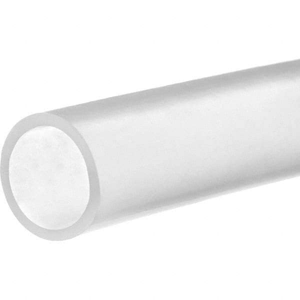 Value Collection - 3/16" ID x 5/16" OD, 10' Long, Silicone (3A) Tube - Clear, 40 Max psi, -120 to 480°F - Industrial Tool & Supply