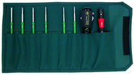 8 Piece - TorqueVario-S 10-50 In/lbs Handle; Torx® T7-T20 Blade - #28597 - Includes: T7-T20 - Canvas Pouch - Industrial Tool & Supply